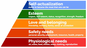 Maslow's Needs Pyramid