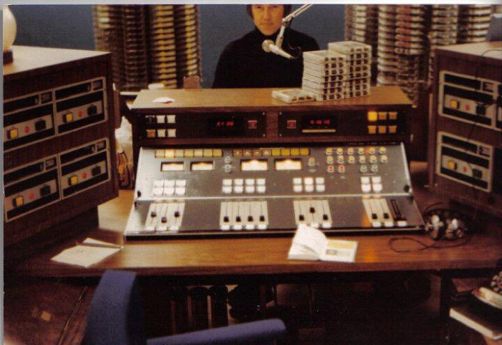 George Michael WABC in NASA inspired studio